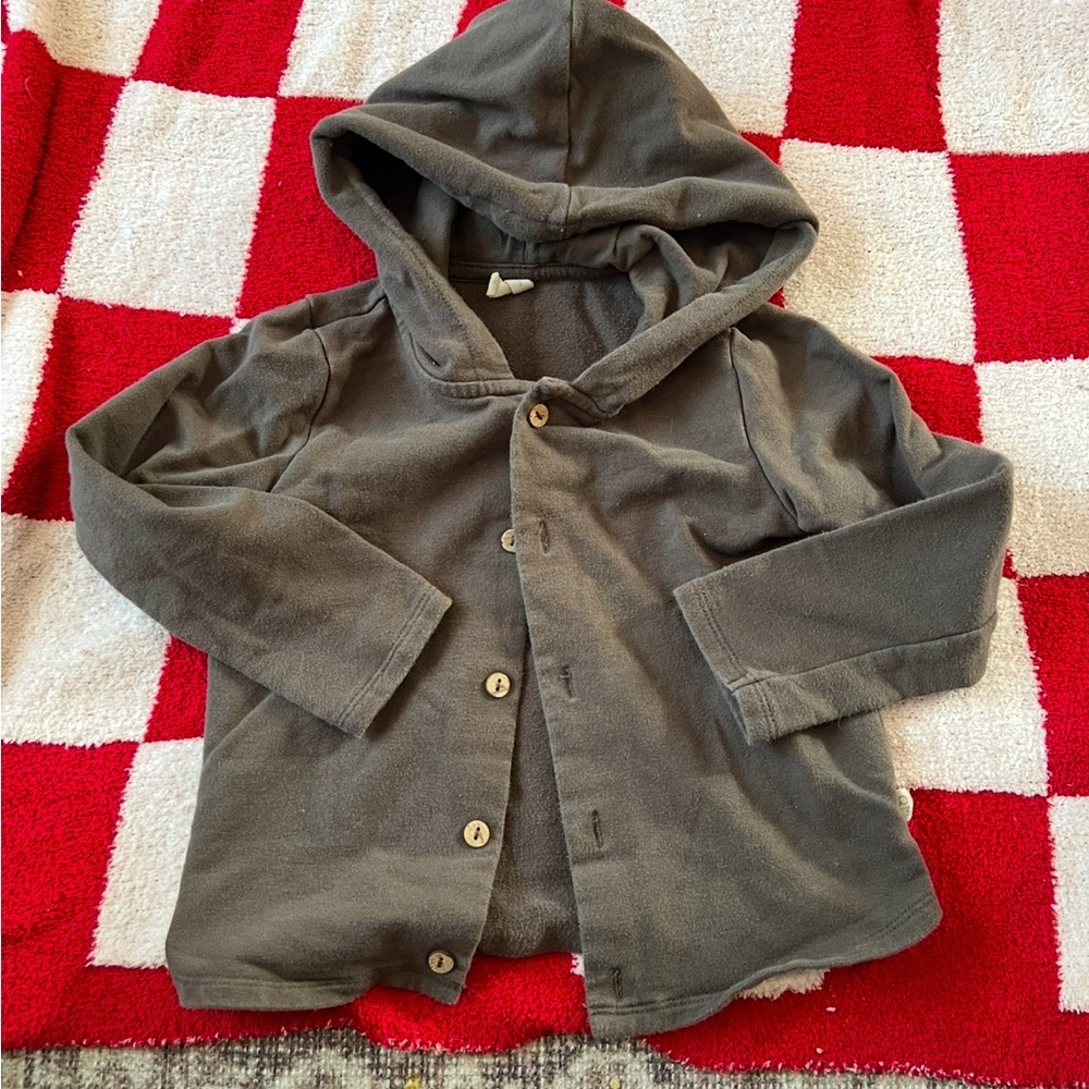 Quincy mae button sweater 2-3 Y